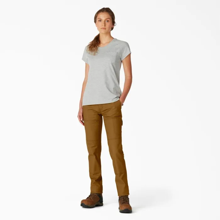 Dickies Carpenter Women039s FLEX DuraTech Straight Fit Pants Brown Duck Brown Duck bd 8211 Women Dickies Carpenter Women039s FLEX DuraTech Straight Fit Pants Brown Duck Brown Duck bd 8211 Women