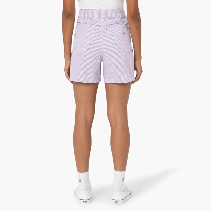 Dickies Carpenter Women039s Regular Fit Hickory Stripe Shorts 5034 Purple Rose Purple Rose ur2 8211 Women Dickies Carpenter Women039s Regular Fit Hickory Stripe Shorts 5034 Purple Rose Purple Rose ur2 8211 Women