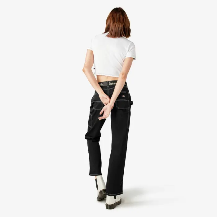 Dickies Carpenter Women039s Relaxed Fit Carpenter Pants Black Black bkx 8211 Women Dickies Carpenter Women039s Relaxed Fit Carpenter Pants Black Black bkx 8211 Women