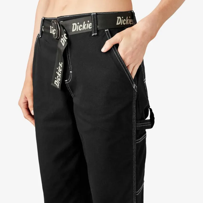 Dickies Carpenter Women039s Relaxed Fit Carpenter Pants Black Black bkx 8211 Women Dickies Carpenter Women039s Relaxed Fit Carpenter Pants Black Black bkx 8211 Women