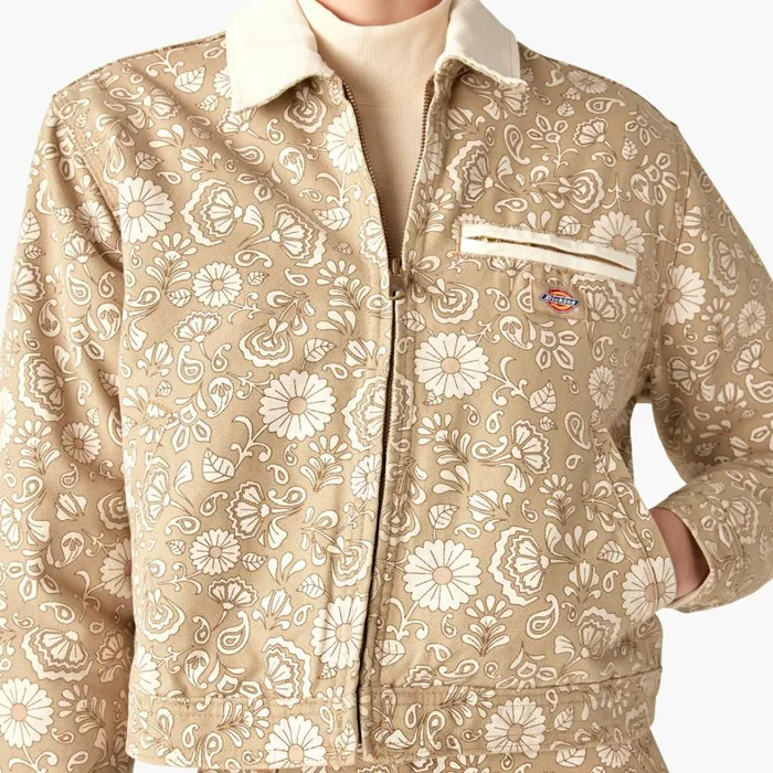 Dickies Coats and Jackets Women039s Ellis Floral Duck Canvas Jacket Light Floral Light Floral fcg 8211 Women Dickies Coats and Jackets Women039s Ellis Floral Duck Canvas Jacket Light Floral Light Floral fcg 8211 Women