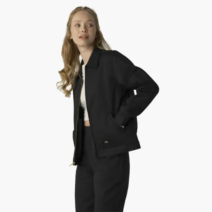 Dickies Coats and Jackets Women039s Unlined Eisenhower Jacket Black Black bsk 8211 Women Dickies Coats and Jackets Women039s Unlined Eisenhower Jacket Black Black bsk 8211 Women