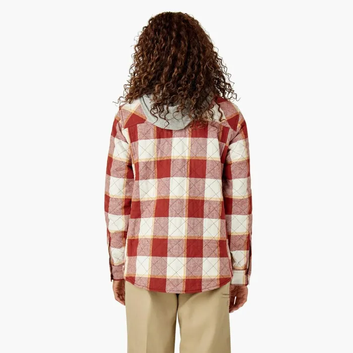 Dickies Coats and Jackets Womens Flannel Hooded Shirt Jacket Fired Brick Campside Plaid Fired Brick Campside Plaid a2e 8211 Women Dickies Coats and Jackets Womens Flannel Hooded Shirt Jacket Fired Brick Campside Plaid Fired Brick Campside Plaid a2e 8211 Women