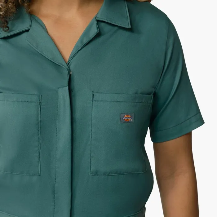Dickies Coveralls Women039s Cooling Short Sleeve Coveralls Lincoln Green Lincoln Green ln 8211 Women Dickies Coveralls Women039s Cooling Short Sleeve Coveralls Lincoln Green Lincoln Green ln 8211 Women