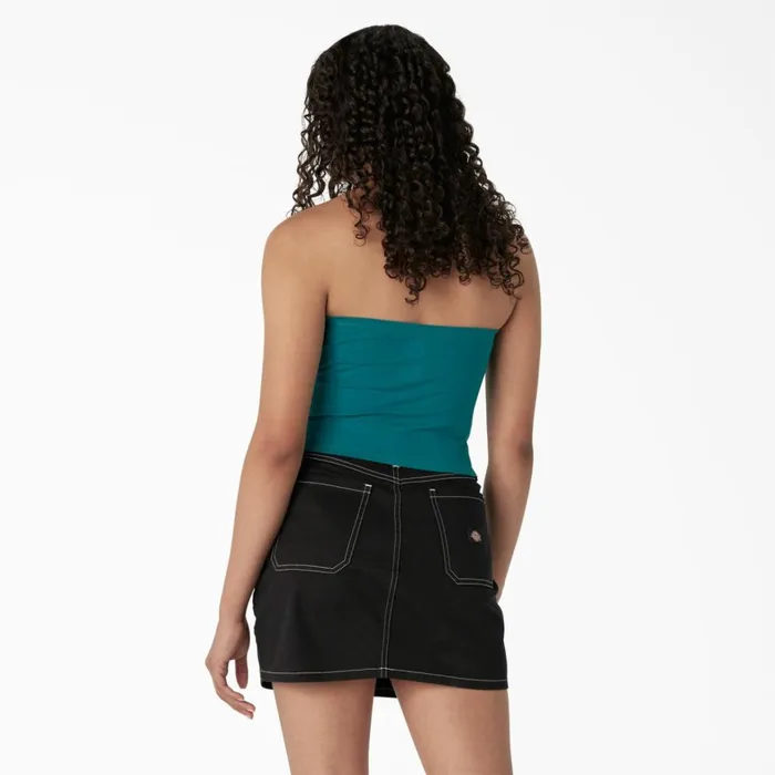 Dickies Cropped Tops Women039s Knit Tube Top Deep Lake Deep Lake dl2 8211 Women Dickies Cropped Tops Women039s Knit Tube Top Deep Lake Deep Lake dl2 8211 Women
