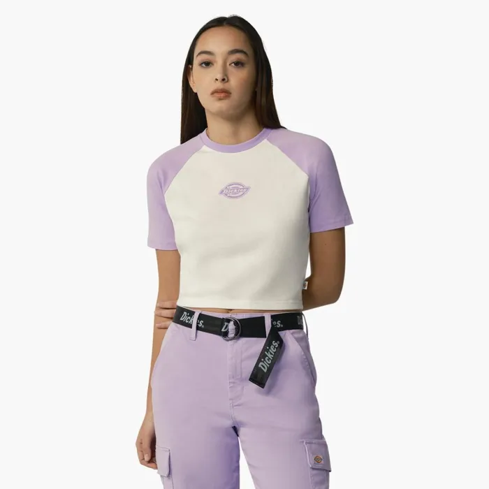 Dickies Cropped Tops Women039s Sodaville TShirt Purple Rose Purple Rose ur2 8211 Women Dickies Cropped Tops Women039s Sodaville TShirt Purple Rose Purple Rose ur2 8211 Women