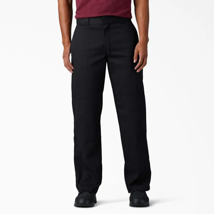 Dickies Double Knee Loose Fit Double Knee Work Pants Black Black bk 8211 Men