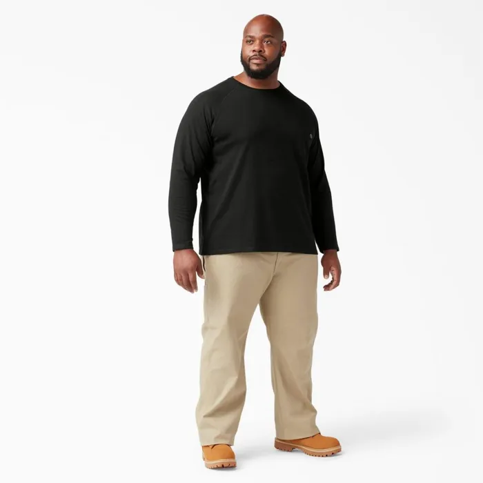 Dickies Hi Vis Cooling Long Sleeve Pocket TShirt Black Black bk 8211 Men Dickies Hi Vis Cooling Long Sleeve Pocket TShirt Black Black bk 8211 Men
