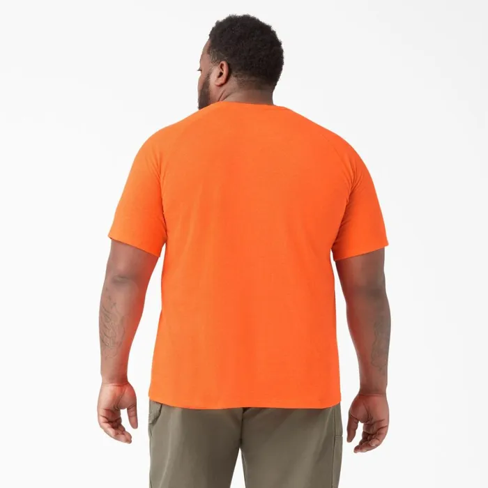 Dickies Hi Vis Cooling Short Sleeve Pocket TShirt Bright Orange Bright Orange bod 8211 Men Dickies Hi Vis Cooling Short Sleeve Pocket TShirt Bright Orange Bright Orange bod 8211 Men