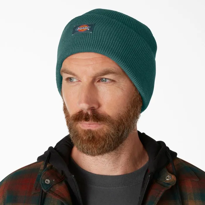 Dickies Hi Vis Cuffed Knit Beanie Lincoln Green Lincoln Green ln 8211 MenWomen