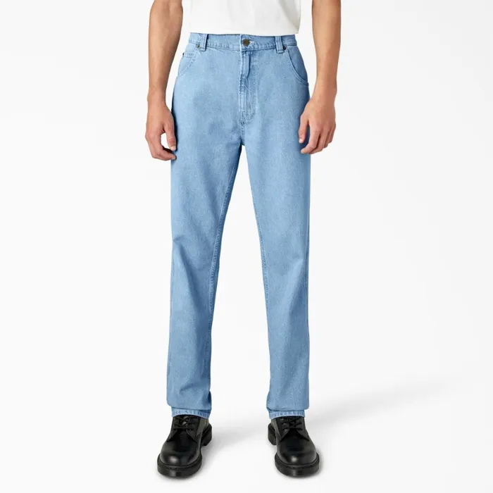 Dickies Jeans Houston Relaxed Fit Jeans Light Denim Light Denim ltd 8211 Men