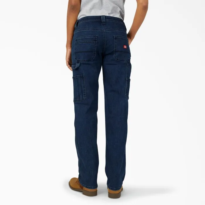 Dickies Jeans Women039s FLEX Relaxed Fit Carpenter Jeans Stonewashed Dark Blue Stonewashed Dark Blue dsw 8211 Women Dickies Jeans Women039s FLEX Relaxed Fit Carpenter Jeans Stonewashed Dark Blue Stonewashed Dark Blue dsw 8211 Women