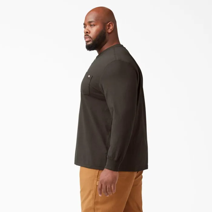 Dickies Long Sleeve Work Shirts Heavyweight Long Sleeve Henley TShirt Chocolate Brown Chocolate Brown cb 8211 Men Dickies Long Sleeve Work Shirts Heavyweight Long Sleeve Henley TShirt Chocolate Brown Chocolate Brown cb 8211 Men