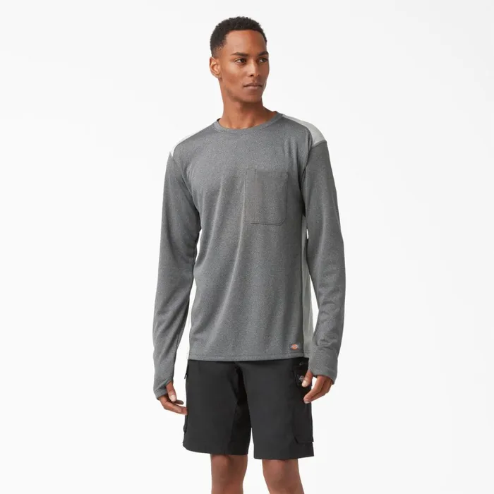Dickies Long Sleeve Work Shirts TempiQ 365 Long Sleeve Pocket TShirt Dark Gray Heather Dark Gray Heather ghf 8211 Men Dickies Long Sleeve Work Shirts TempiQ 365 Long Sleeve Pocket TShirt Dark Gray Heather Dark Gray Heather ghf 8211 Men