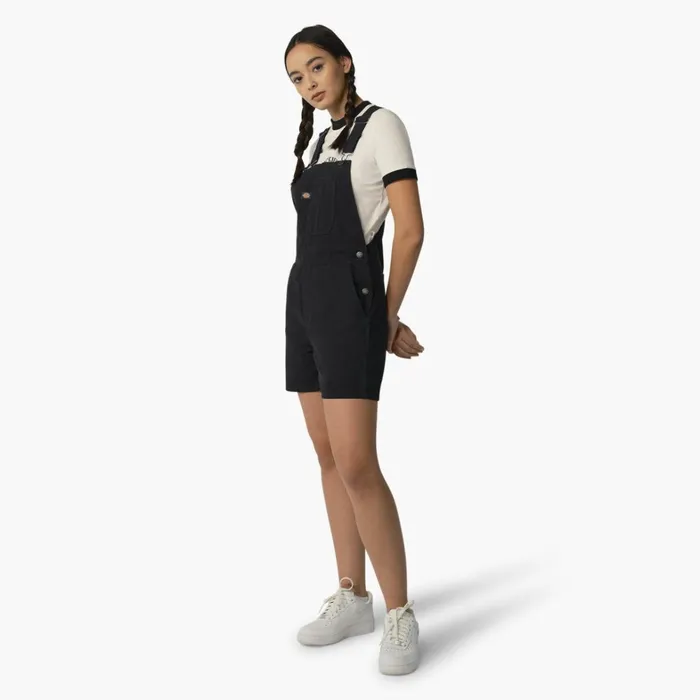 Dickies Overalls Women039s Relaxed Fit Duck Bib Shortalls Stonewashed Black Stonewashed Black sbk 8211 Women Dickies Overalls Women039s Relaxed Fit Duck Bib Shortalls Stonewashed Black Stonewashed Black sbk 8211 Women