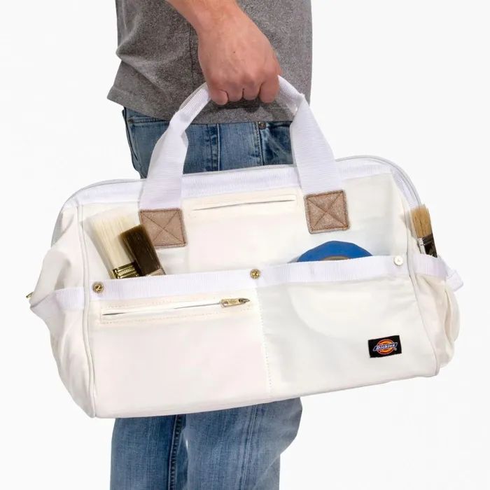 Dickies Painters Painter039s Work Bag 16034 White White wht 8211 MenWomen Dickies Painters Painter039s Work Bag 16034 White White wht 8211 MenWomen