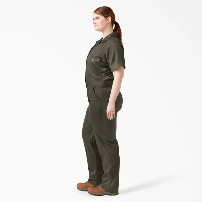 Dickies Painters Women039s Plus FLEX Cooling TempiQ Short Sleeve Coveralls Moss Green Moss Green ms 8211 Women Dickies Painters Women039s Plus FLEX Cooling TempiQ Short Sleeve Coveralls Moss Green Moss Green ms 8211 Women
