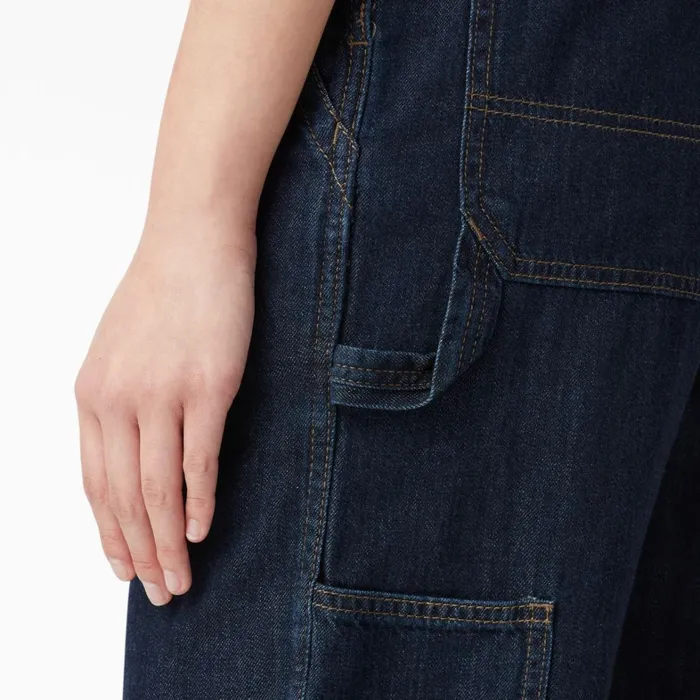 Dickies Painters Women039s Relaxed Fit Bib Overalls Dark Indigo Dark Indigo dib 8211 Women Dickies Painters Women039s Relaxed Fit Bib Overalls Dark Indigo Dark Indigo dib 8211 Women