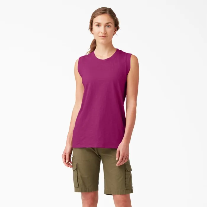 Dickies Painters Women039s Tank Top Festival Fuchsia Festival Fuchsia f2f 8211 Women