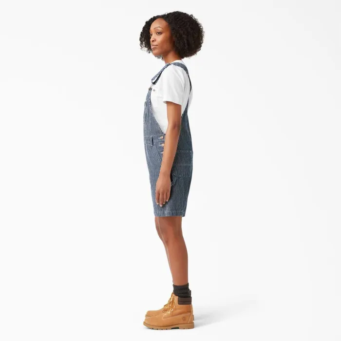 Dickies Shortalls Women039s Relaxed Fit Bib Shortalls 7034 Rinsed Hickory Stripe Rinsed Hickory Stripe rhs 8211 Women Dickies Shortalls Women039s Relaxed Fit Bib Shortalls 7034 Rinsed Hickory Stripe Rinsed Hickory Stripe rhs 8211 Women