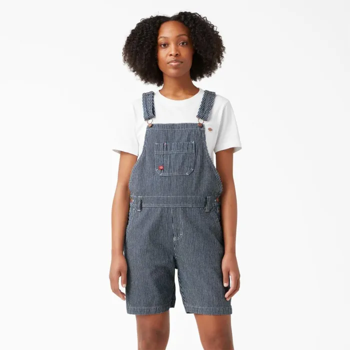 Dickies Shortalls Women039s Relaxed Fit Bib Shortalls 7034 Rinsed Hickory Stripe Rinsed Hickory Stripe rhs 8211 Women Dickies Shortalls Women039s Relaxed Fit Bib Shortalls 7034 Rinsed Hickory Stripe Rinsed Hickory Stripe rhs 8211 Women