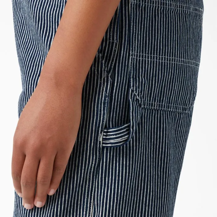 Dickies Shortalls Women039s Relaxed Fit Bib Shortalls 7034 Rinsed Hickory Stripe Rinsed Hickory Stripe rhs 8211 Women Dickies Shortalls Women039s Relaxed Fit Bib Shortalls 7034 Rinsed Hickory Stripe Rinsed Hickory Stripe rhs 8211 Women