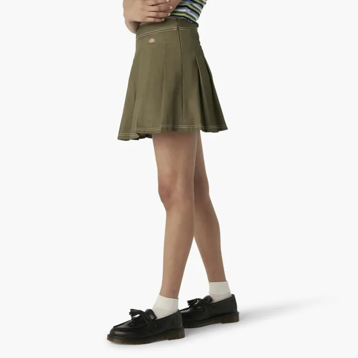 Dickies Skirts and Dresses Women039s Twill Pleated Skirt Military Green Military Green ml 8211 Women Dickies Skirts and Dresses Women039s Twill Pleated Skirt Military Green Military Green ml 8211 Women