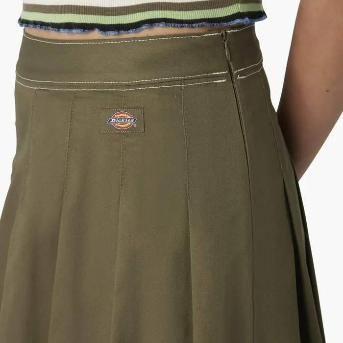 Dickies Skirts and Dresses Women039s Twill Pleated Skirt Military Green Military Green ml 8211 Women Dickies Skirts and Dresses Women039s Twill Pleated Skirt Military Green Military Green ml 8211 Women
