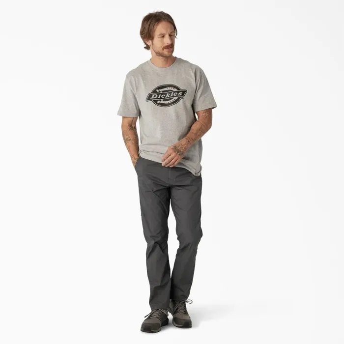Dickies TShirts Short Sleeve Heavyweight Logo TShirt Heather Gray Heather Gray hg 8211 Men Dickies TShirts Short Sleeve Heavyweight Logo TShirt Heather Gray Heather Gray hg 8211 Men