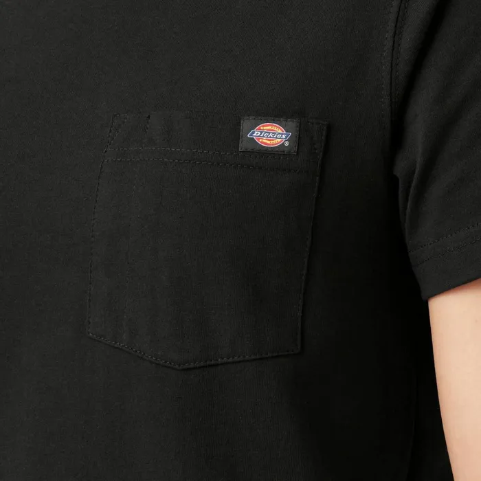 Dickies TShirts Women039s Heavyweight Short Sleeve Pocket TShirt Black Black bk 8211 Women Dickies TShirts Women039s Heavyweight Short Sleeve Pocket TShirt Black Black bk 8211 Women
