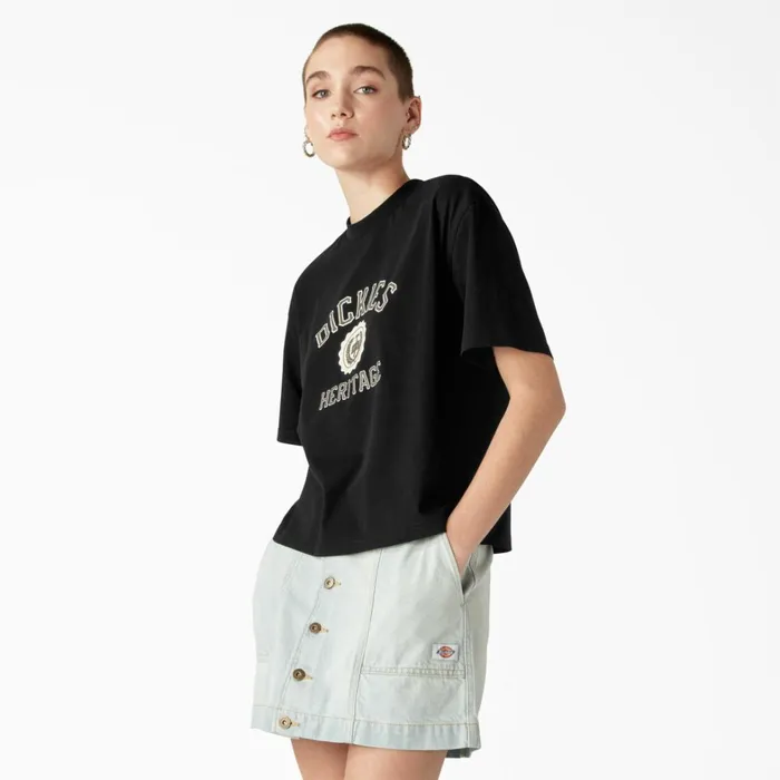 Dickies TShirts Womens Oxford Graphic TShirt Black Black kbk 8211 Women Dickies TShirts Womens Oxford Graphic TShirt Black Black kbk 8211 Women