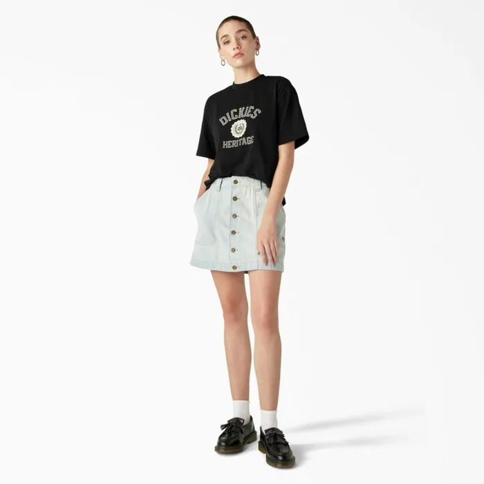Dickies TShirts Womens Oxford Graphic TShirt Black Black kbk 8211 Women Dickies TShirts Womens Oxford Graphic TShirt Black Black kbk 8211 Women