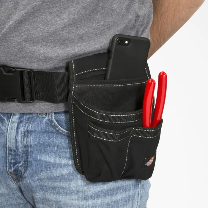 Dickies Tool Bags 4Pocket Phone and Tool Pouch Black Black bk 8211 Men Dickies Tool Bags 4Pocket Phone and Tool Pouch Black Black bk 8211 Men