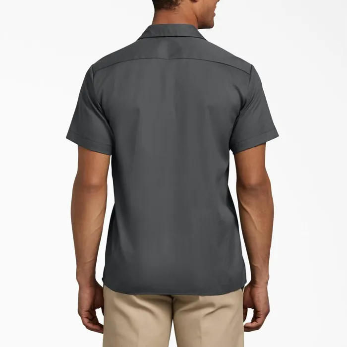 Dickies Work Shirts Slim Fit Short Sleeve Work Shirt Charcoal Gray Charcoal Gray ch 8211 Men Dickies Work Shirts Slim Fit Short Sleeve Work Shirt Charcoal Gray Charcoal Gray ch 8211 Men