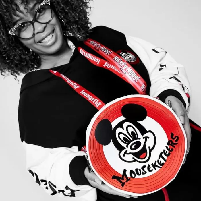 Disney100 Mickey Mouseketeers Crossbody Bag With Ear Holder Unisex Loungefly Crossbody Bags