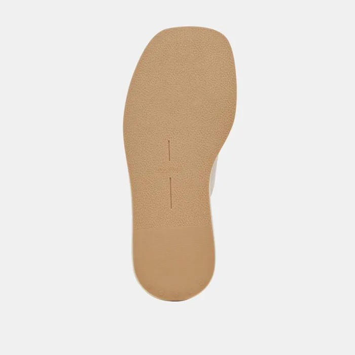 Dolce Vita Adin Sandals Ivory Leather Women Sandals