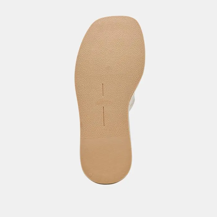 Dolce Vita Aisha Sandals Gold Metallic Leather Women Sandals