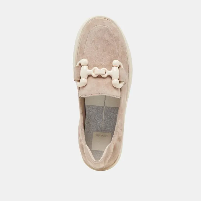 Dolce Vita Andres Sneakers Taupe Suede Women Sneakers
