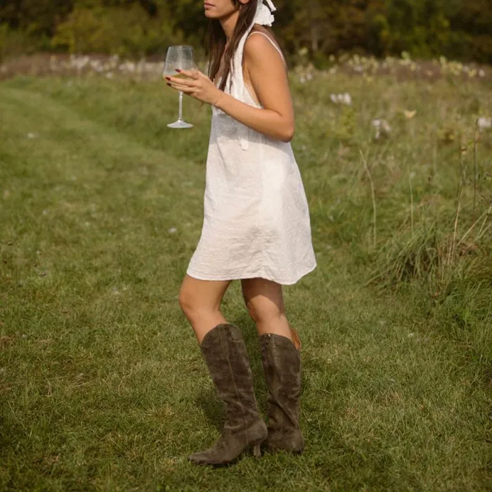 Dolce Vita Ariana Boots Army Suede Women Boots and Booties