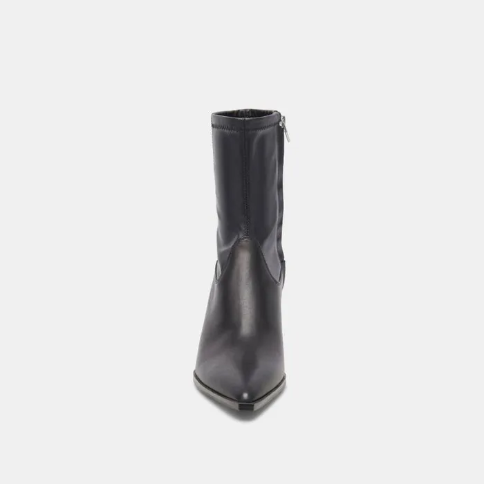 Dolce Vita Arya Boots Black Leather Women Boots and Booties