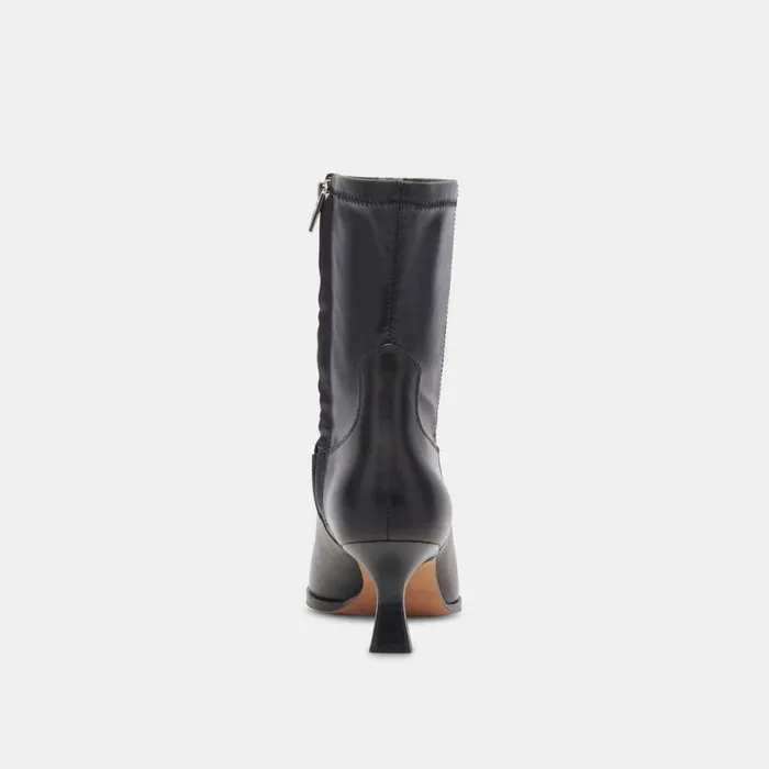 Dolce Vita Arya Boots Black Leather Women Boots and Booties
