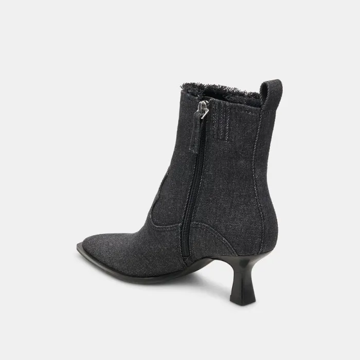 Dolce Vita Austin Boots Carbon Denim Women Boots and Booties