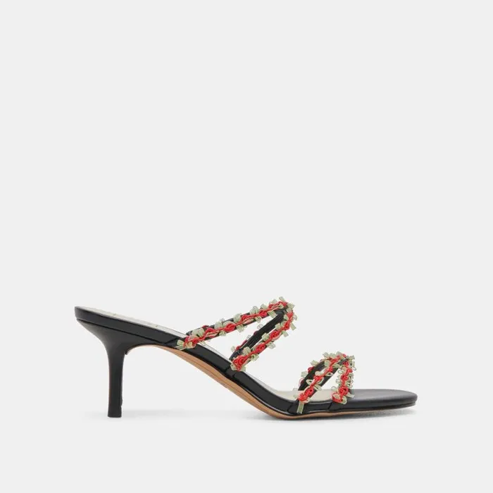 Dolce Vita Betti Heels Black Multi Stella Women Heels