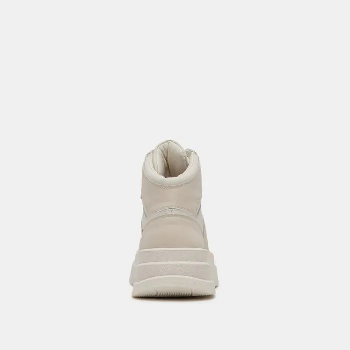 Dolce Vita Brax Sneaker Ivory Leather Women Sneakers
