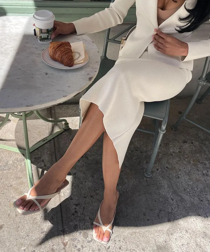 Dolce Vita Brevel Heels Ivory Stella Women Sandals