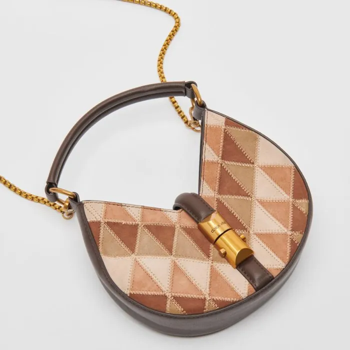 Dolce Vita Cami Crossbody Hickory Patchwork Women Handbags