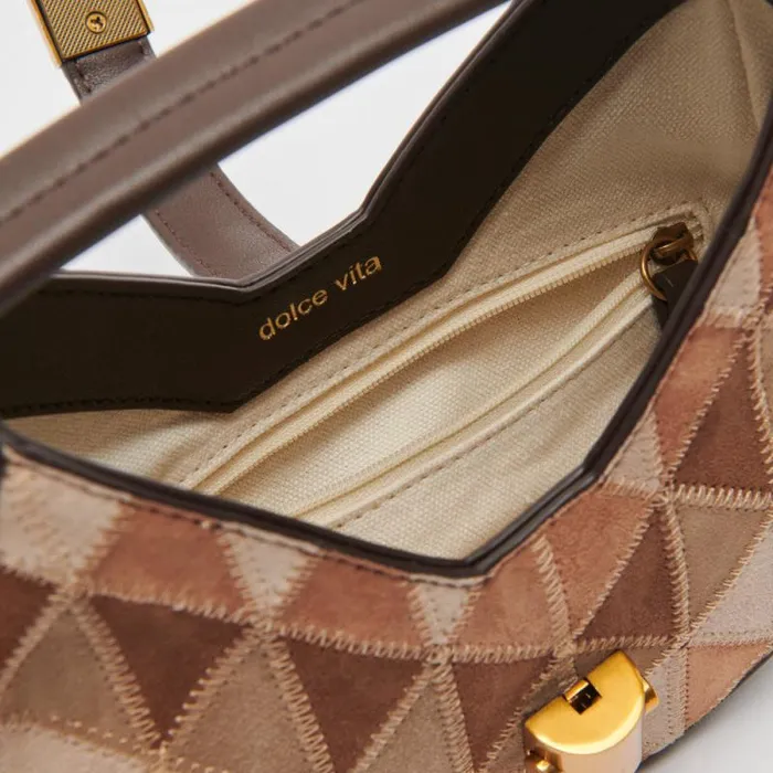 Dolce Vita Cami Crossbody Hickory Patchwork Women Handbags