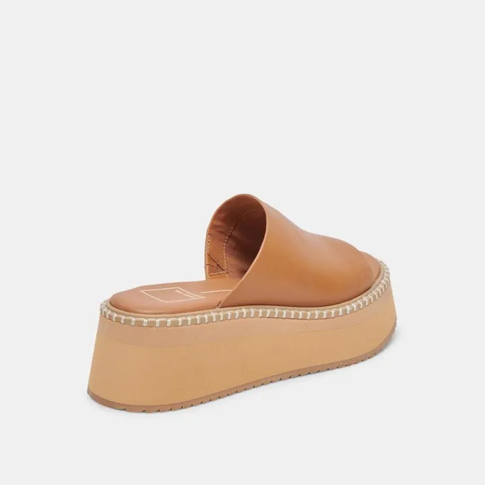 Dolce Vita Darcel Sandals Tan Leather Women Sandals