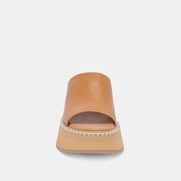 Dolce Vita Darcel Sandals Tan Leather Women Sandals