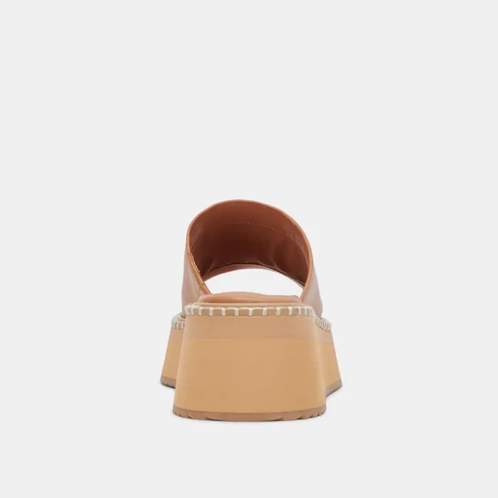 Dolce Vita Darcel Sandals Tan Leather Women Sandals